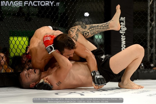 2015-06-13 Milano in the Cage 2015 - Mixed Martial Arts 3053 Christian Balsamo-Gianmarco Romeo - MMA